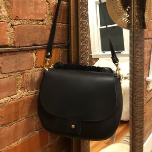 Claire V - Harieth Crossbody Veg Leather Handbag